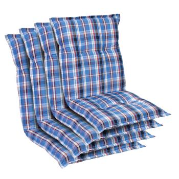 Blumfeldt Prato, čalouněná podložka, podložka na židli, podložka na nižší polohovací křeslo, na zahradní židli, polyester, 50 x 100 x 8 cm