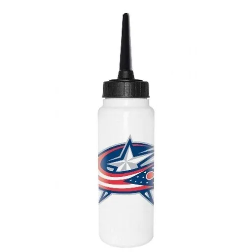 INGLASCO COLUMBUS BLUE JACKETS BOTTLE Sportovní láhev, bílá, velikost 1 L