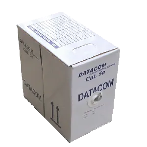 DATACOM UTP Cat5e PVC kabel 305m (lanko) černý