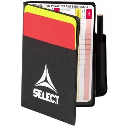 Select REFEREE CARD SET Karty pro rozhodčí, černá, velikost