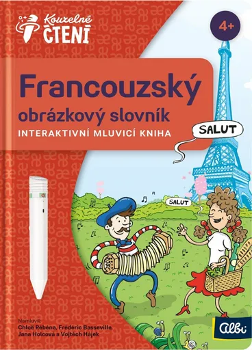 Kniha Francouzský obrázkový slovník - Kouzelné čtení Albi