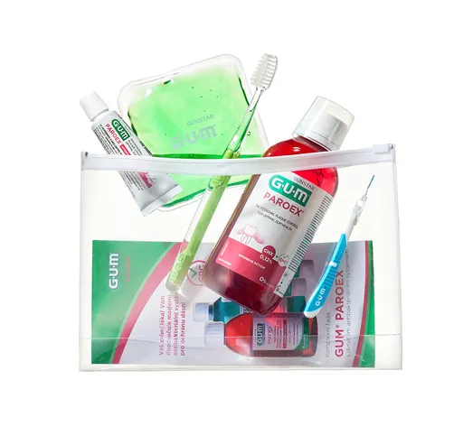 GUM PAROEX sada po extrakci zubu (trhání zubu)