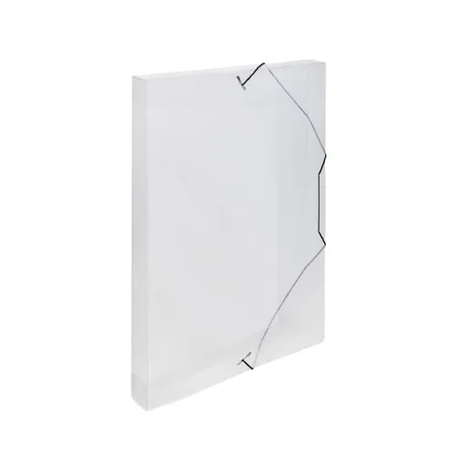 Krabice s gumou Lines průhl. čirá