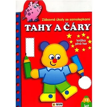 Zábavné úkoly se samolepkami TAHY A ČÁRY: knížka plná her (978-80-7687-002-4)