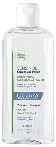 Ducray Šampon pro úlevu od svědění pokožky hlavy Sensinol (Treatment Shampoo) 200 ml