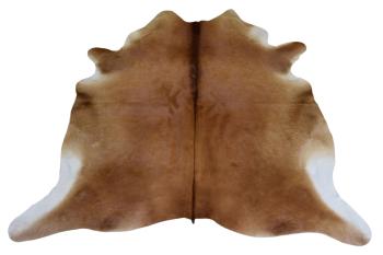 Hnědý koberec z hovězí kůže Cowhide brown - 200*0,5*240cm/3-4m² 18695