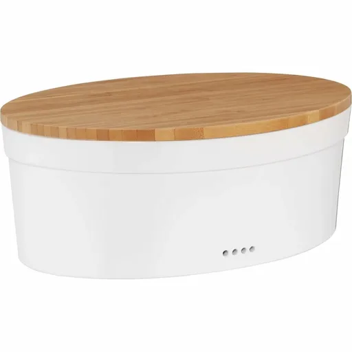 Kela Keramický chlebník SALENA, bílá