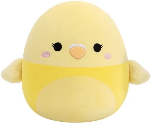 SQUISHMALLOWS Žlutá andulka - Shayna, 30 cm