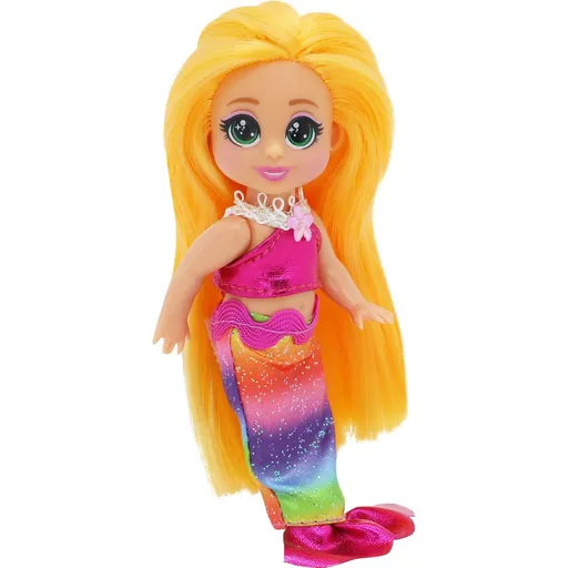 Funville Dreameez mini mořská panna v kornoutku oranžové vlásky