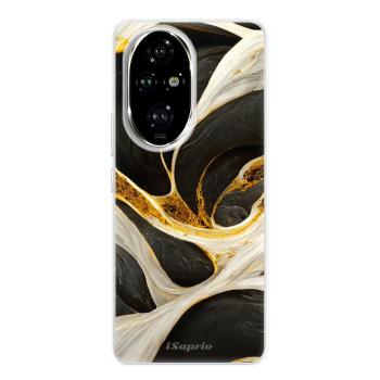 Odolné silikonové pouzdro iSaprio - Black and Gold - Honor 200 Pro