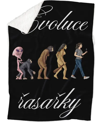 Deka Evoluce řasařka (Podšití beránkem: ANO)