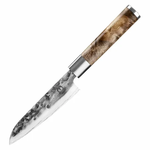 Santoku nůž VG10 14 cm, hnědá, Forged