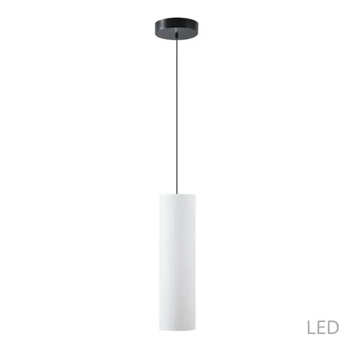 OSMONT KUM68406 KUMA S3 závěsné skleněné svítidlo černá / bílá IP20 3000 K 64W LED