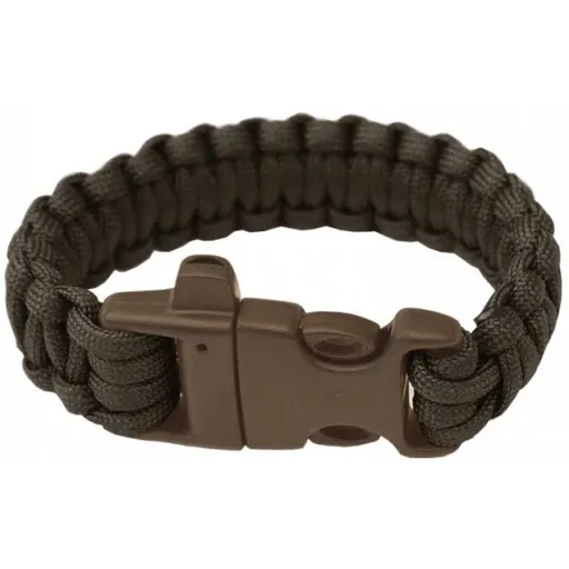 HIGHLANDER PARACORD Náramek, černá, velikost