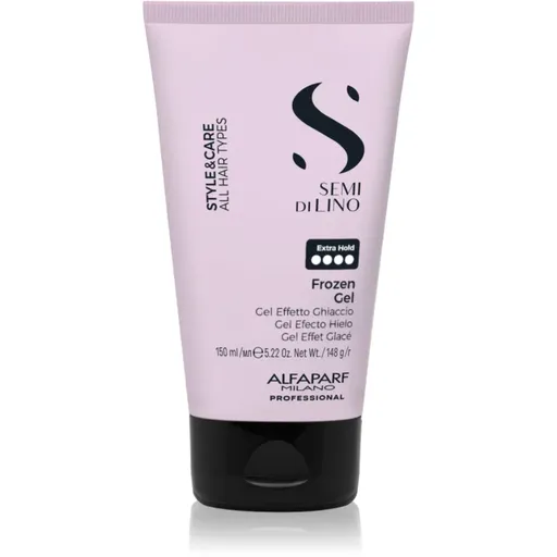 Alfaparf Milano Semi di Lino Style&Care Frozen gel stylingový gel s extra silnou fixací 150 ml