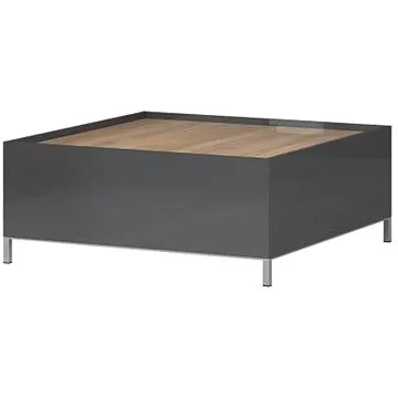 Jela ONYX - KLS-2F/ON antracit lesk/ořech pacific lesk  (JEL5716)