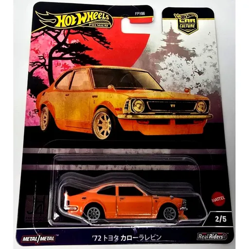 Mattel Hot Wheels prémiové auto – velikáni 72 Toyoty Corolla Levin