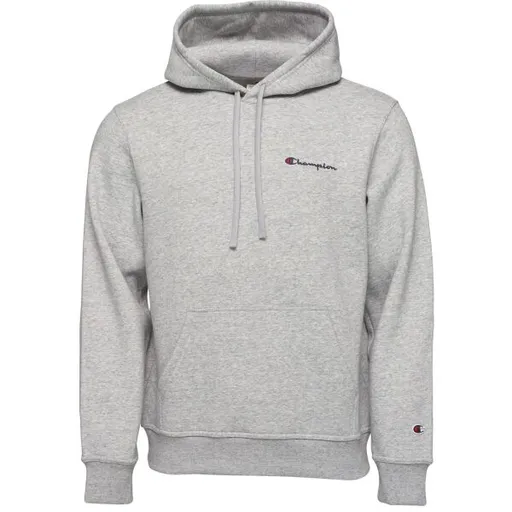 Champion SCRIPT SHOP Pánská mikina, šedá, velikost
