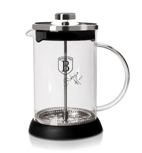 Konvička na čaj a kávu french press 800 ml nerez BERLINGERHAUS BH-6303 - BERLINGERHAUS