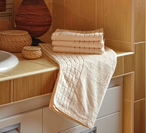 Polášek Bambusový ručník - Smetanová | 50 x 100 cm