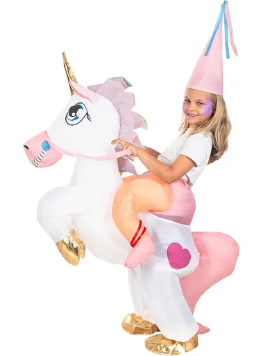 HeliumKing Dětský nafukovací kostým - Jednorožec