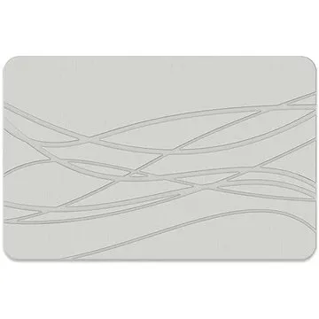 Křemelinová předložka do koupelny šedá 60×39 (520)