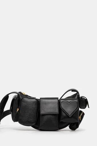 Kožená kabelka Fiorucci Leather Super Pocket Bag