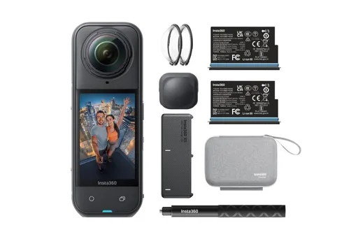 Insta360 X5 Essentials Bundle akční kamera s příslušenstvím