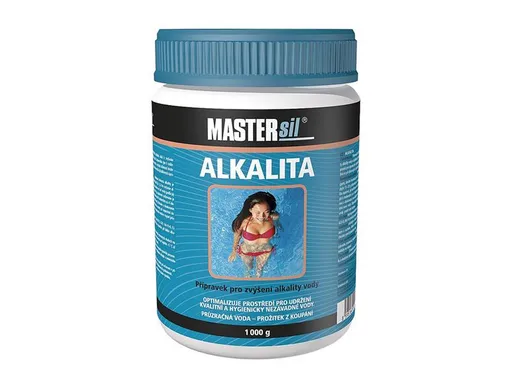 Přípravek ke zvýšení hodnoty alkality vody a stabilizaci pH MASTERsil Alkalita 1kg