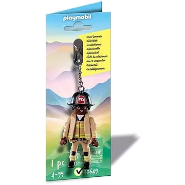Playmobil 70649 Klíčenka Hasič (4008789706492)