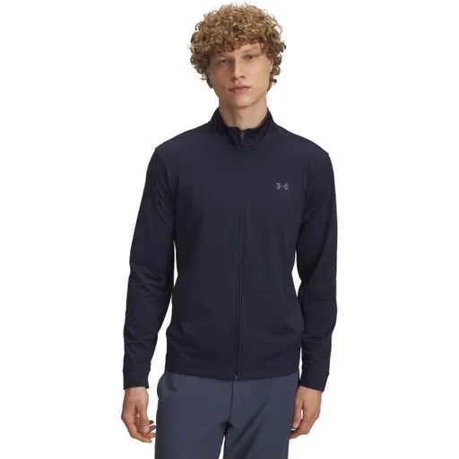Under Armour DRIVE FULL ZIP Pánská mikina, tmavě modrá, velikost M