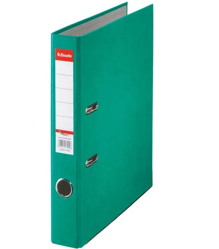 Esselte kart. pák. pořadač Rainbow A4, 50 mm, zelená