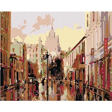 Malování podle čísel - Na náměstí (HRAmal00180nad)