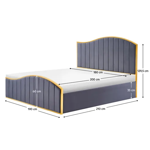 Manželská postel GEORGIA Tempo Kondela