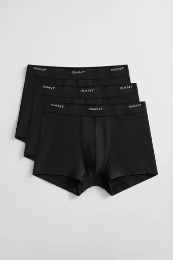 SPODNÍ PRÁDLO GANT CORE TRUNK 3-PACK BLACK