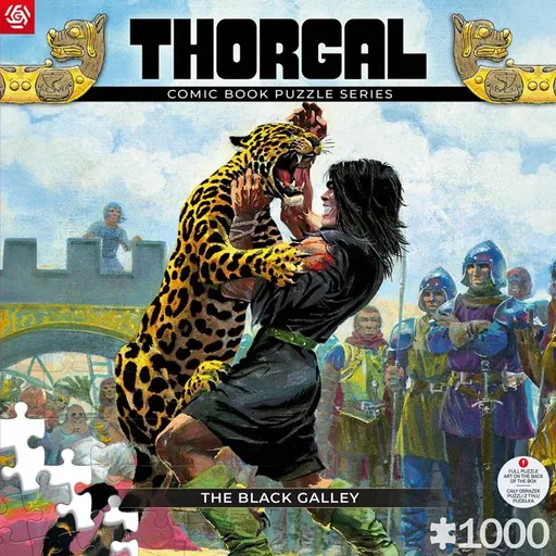 GLO COMIC BOOK PUZZLE: THORGAL THE BLACK GALLEY