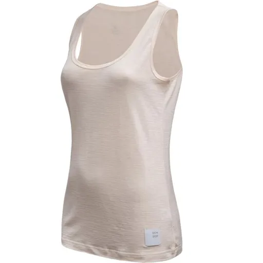 Sensor MERINO LITE Dámské tílko, béžová, velikost