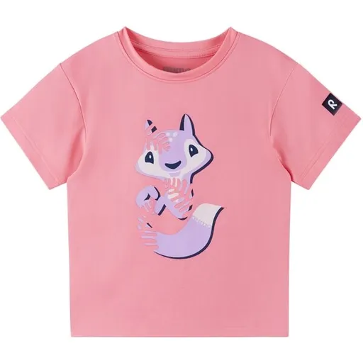 REIMA SIIRTO Dětské tričko, růžová, velikost