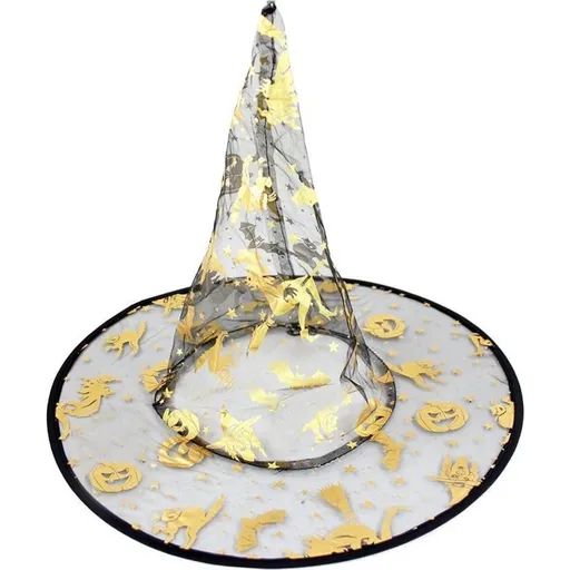 Rappa Dětský Klobouk čarodějnický na halloween