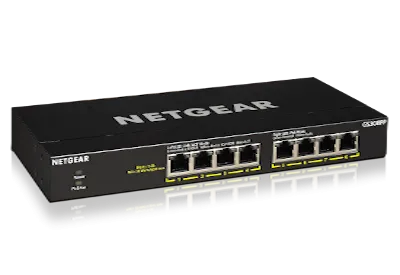 NETGEAR 8PT GE UNMANAGED SWCH W/POE/POE+