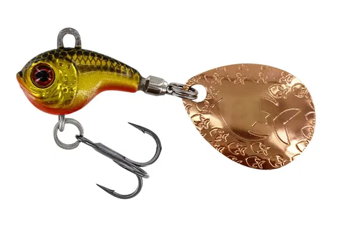 Westin nástraha dropbite tungsten spin tail jig gold rush - 1,8 cm 9 g