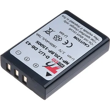 T6 power Fuji NP-120, Pentax D-Li7, Kyocera BP-1500S, Ricoh DB-43, 1800mAh, 6,7Wh, černá (DCFU0003)