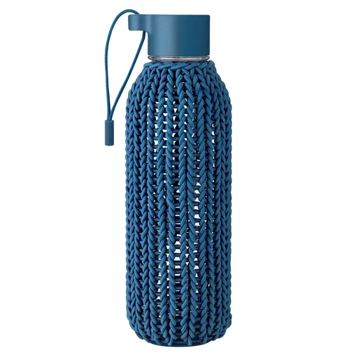 Láhev na vodu CATCH-IT 600 ml, modrá, tritan, RIG-TIG