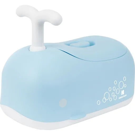 KikkaBoo Nočník velryba Blue