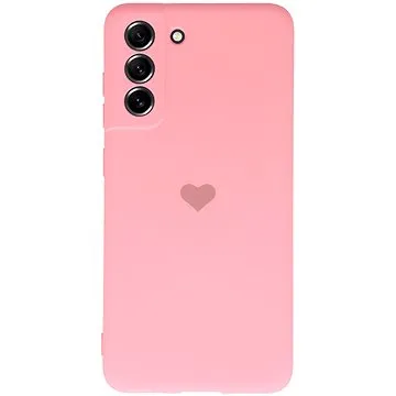Vennus Valentýnské pouzdro Heart pro Samsung Galaxy S21 Plus - růžové (TT4375)