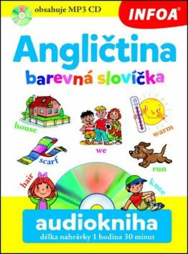 Angličtina barevná slovíčka + CDmp3 - Pavlína Šamalíková