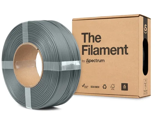 "The Filament" by Spectrum TF-24182, ReFill, HT-PLA, 1.75mm, DARK GREY, 1kg