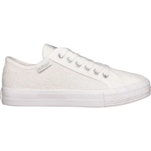 Lee Cooper CANVAS LEE COOPER Dámské tenisky, bílá, velikost