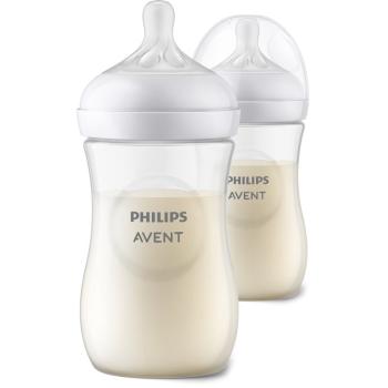 Philips Avent Natural Response Baby Bottle kojenecká láhev 1 m+ 2x260 ml