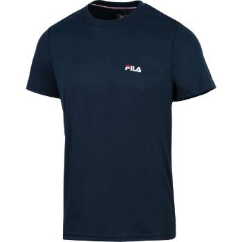 Fila T-SHIRT LOGO SMALL Pánské triko, tmavě modrá, velikost